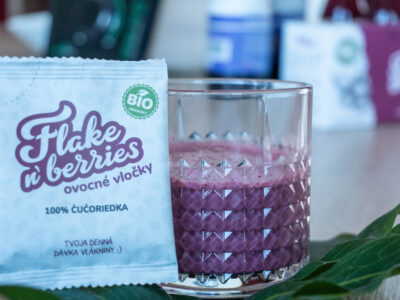 Smoothie na zdravé trávenie s ovocnými vločkami recept