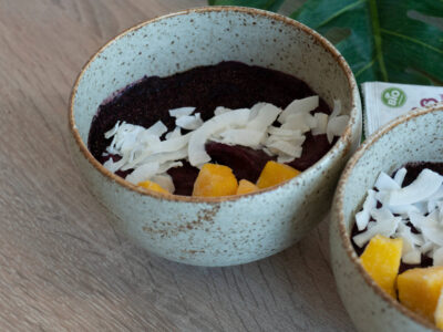 Smoothie miska s ovocnými vločkami recept
