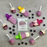 Čučoriedkové nanuky s ovocnými vločkami Flake'n'berries bez cukru