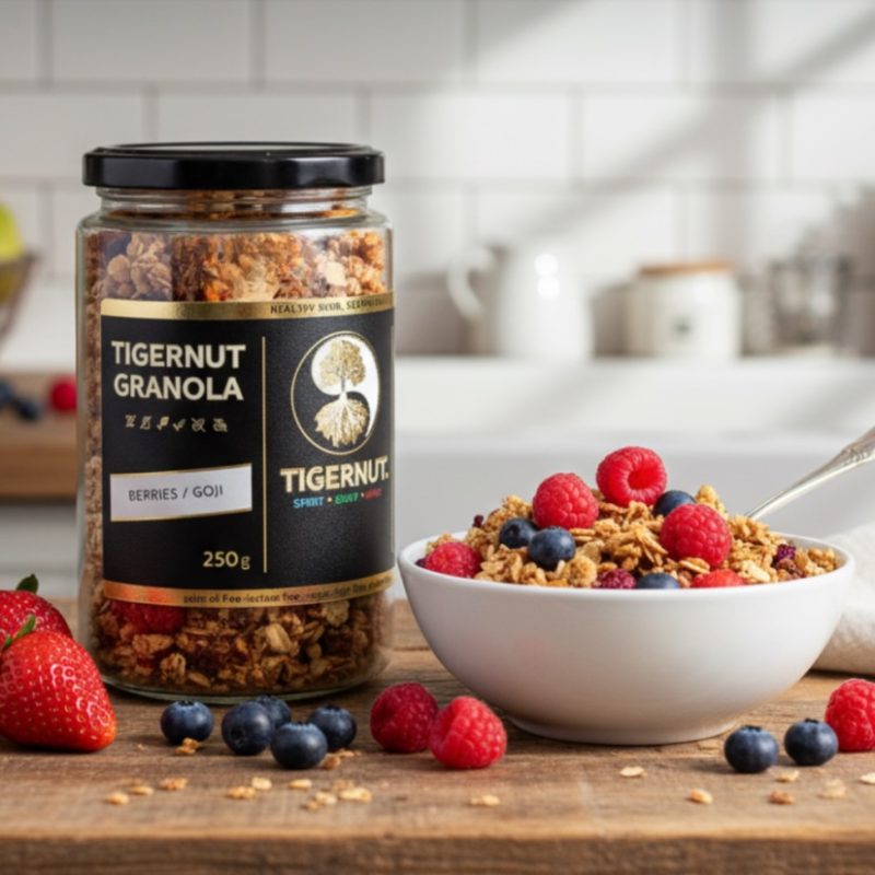 Kaše a granola bez cukru